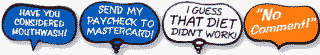 Qrazy Quotes stickers